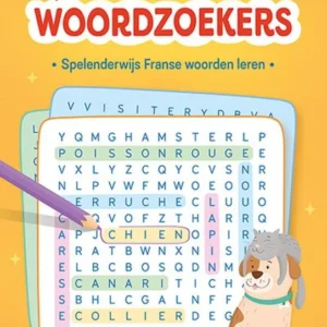 puzzelboek woordzoeker ik leer frans