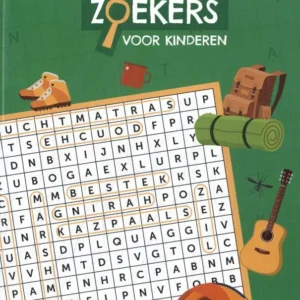 woordzoeker kinderen puzzelboek