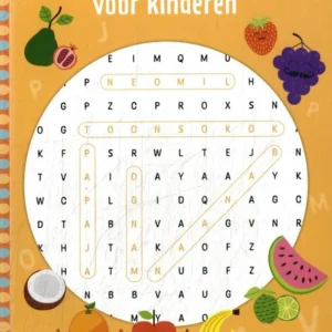 woordzoeker voor kinderen 8+ puzzelboek