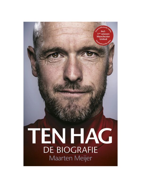 Bookcover van Ten Hag = de biografie door Maarten Meijer