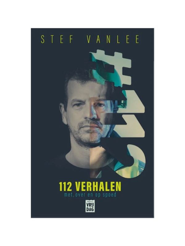 boek cadeautip waargebeurde verhalen 112 verhalen Stef Vanlee