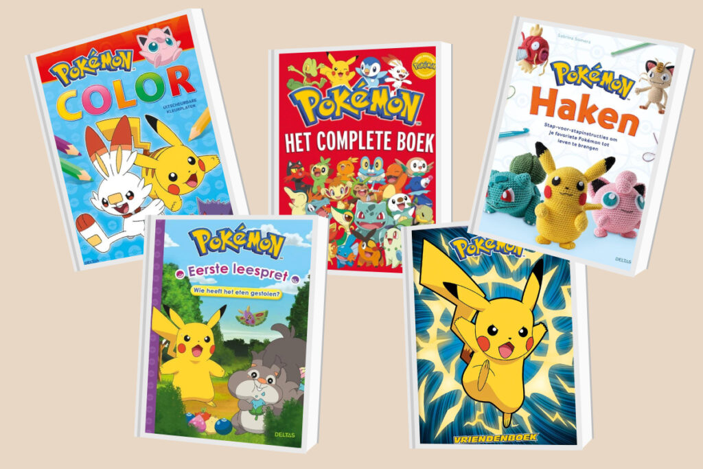 Pokémon boeken cadeau