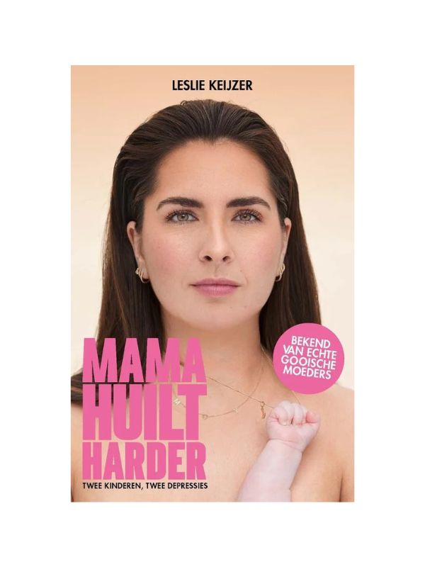 Cadeautip boek biografie Leslie Keijzer mama huilt harder