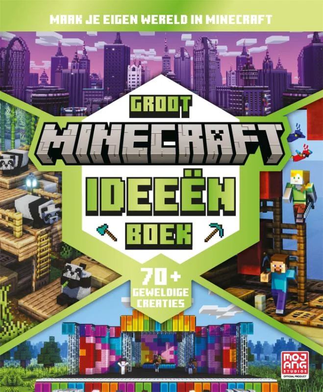 groot minecraft ideeën boek